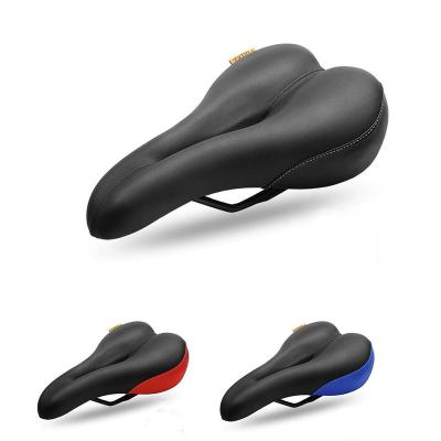 China Factory Direct Sale Durable Wholesale Custom Leather Bicycle Saddle Road Bike Saddle for sale