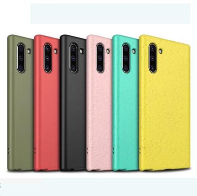 China Shockproof Biodegradable Soft Case For Samsung Galaxy S20 Ultra S10 Plus S10E NOTE10 Pro Eco Friendly TPU Phone Skin Cover Cases for sale