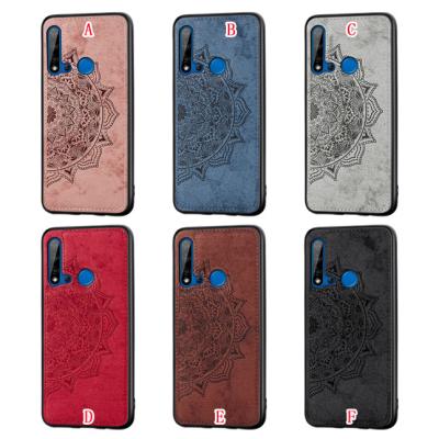 China Magnetic Shockproof Case Car Holder Case For iPhone 11 pro X Max XS XR 8 7 PLUS 6 6S Fabric Mandala Flower Back Skin Cover for sale