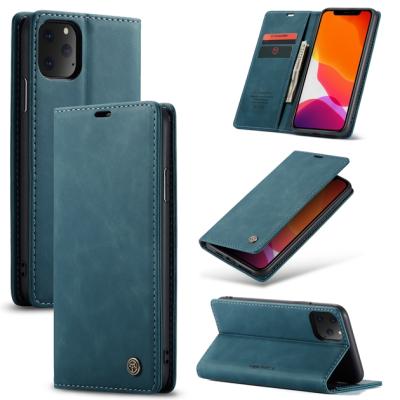 China Anti-fall Caseme Retro Wallet Leather Case for Iphone 12 11 PRO max X XS max XR 8 7 PLUS 6 6S Se 5 5S for Samsung S20 ultra Flip Cover for sale