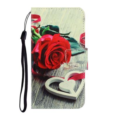 China Flower Wallet Case Flower Printing Wallet Leather Case For iPhone 11 pro XR Max X XS 8 7 6 6S plus Cartoon Flip Skin Cover for sale