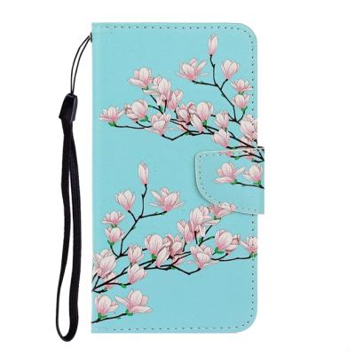 China Flower Wallet Case Flower Print Wallet Leather Case For Samsung Galaxy A31 A81 A91 A10 M10 A20 A30 A20E A40 A50 A30S A70 Flip Skin Cover for sale