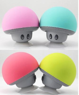 China Wireless Charger For Mobile Phone Hot Selling Mushroom Mini Portable Speakers Wireless Speaker For Phone MP4 Stand Holder for sale