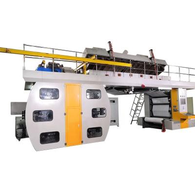 China Factory Nonwoven Paper Roll 6 Color 8 Color Center Roll Drum Flexo Printing Machine Supplier for sale