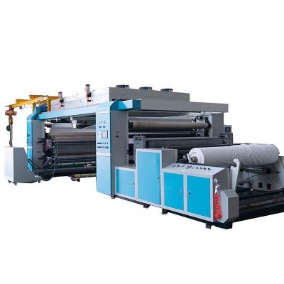 China Hot Selling Nonwoven Fabric Lazy Cloth 4 Colors PP Spunlace Spunbond Machine Flexographic Printing Machine 2100MM CI Non Woven Fabric Printing for sale