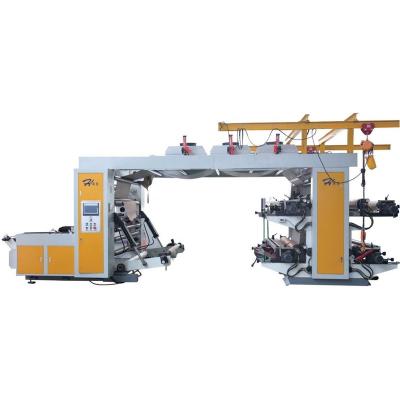 China Factory 2,4,6,8,10 Multi Colors Manual Flexo Printing Machine for sale