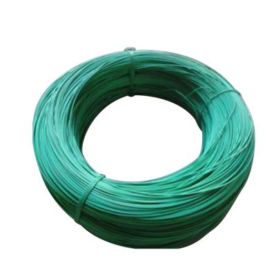 China Building Material Customized Anti Aging PVC Iron Wires , Various Colors PVC Coated Plastic Coated Wire Iron Wire for sale