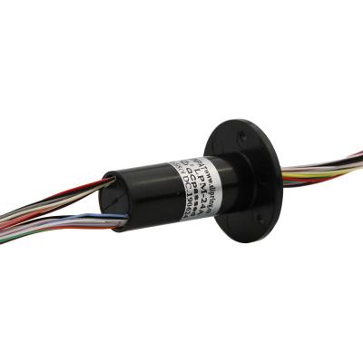 China LPC Slip Ring 24 Circuits Long Life 240VAC Low Torque, Capsule Slip Ring Connector LPM-24A for sale