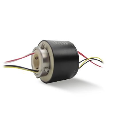 China Remote Control Through Slip Ring Long Life Span Bore Hole Size 12mm 6 Circuit 2A, For Medical Machine for sale