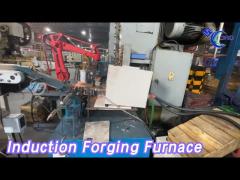 Online Induction Forging Furnace High Temperature With Robot Arm