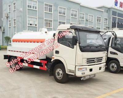 China 5500L Propane Bobtail Tanker Truck With Mobile Filling Machine And Gas Dispenser Propane Delivery Trucks Hot Sales 3856CC for sale