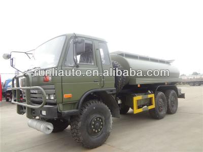 China 8000L Dongfeng 6x6 Fuel Tanker Truck Military Fuel Tank Vehicle EQ2102 5880L for sale