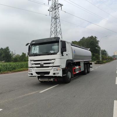 China Promotion of gasoline and oil HOWO 6x4 transport 18000 liters tanker sale truck for sale