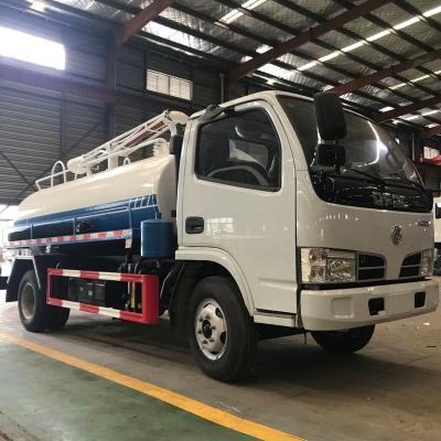 China 2021 hot DFAC 4x2 septic tank sewage truck 4000liters 4000 liters for sale