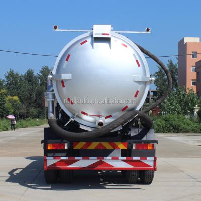 China Municipal Equipment Vacuum Sewer Septic Tank Trucks For Sale Suction Tanker Truck SCS5252GXWD5 for sale