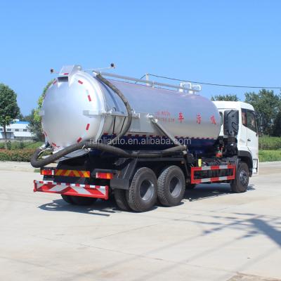 China 2022 Hot Sale Heavy Used Tanker 15000L Sewage Suction Truck SCS5252GXWD5 for sale