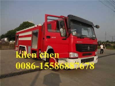 China Hot ! SINO HOWO 6x4 266hp fire fighting truck of the new fire truck for sale the whatsapp 10025*2500*3600mm 008615586887678 for sale