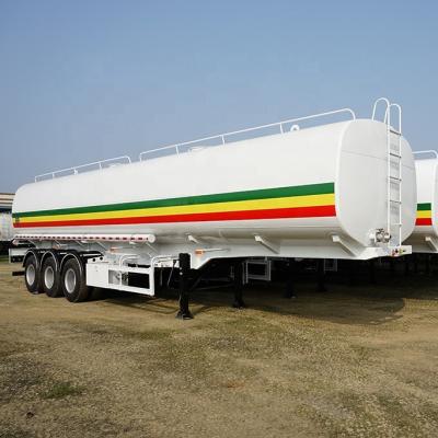 China Heavy Duty Load Netting 36000 Liters Tri Axle Fuel Tanker Semi Trailer for sale