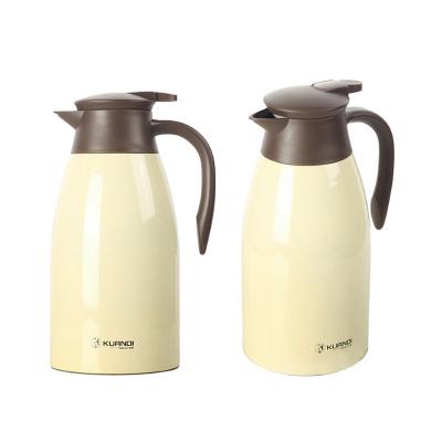 China 1000Ml 1300Ml 1900Ml Large Capacity Viable Vacuum Insulated Vacuum Flasks Coffee Pot Vacuum Coffee Pot for sale