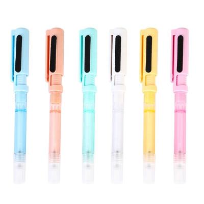 China Promotional Disinfection Pen Ballpoint Pen Phone Holder Multifunctional Spray Pen Customized LOGO Hand Sanitizer Alcohol Mobile for sale