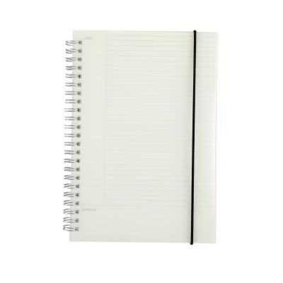 China Wholesale Single Coil Notebook A5 Spiral Notebook A5 Student Reading Notepad B5 Spiral PP Shell Coil Book for sale