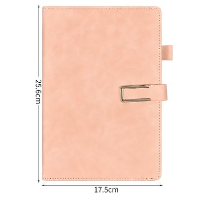 China A5 Hardcover Book Business Minimalist Thickened Notebook Stain Wholesale Customized LOGO Leather Student Notebook for sale