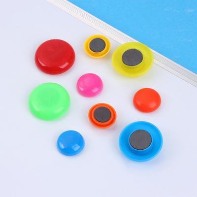 China With Nail Office Magnetic Whiteboard White Board Stickers Magnetic Magnetic Plastic Whiteboard Nails Around Magnet Push Pin for sale