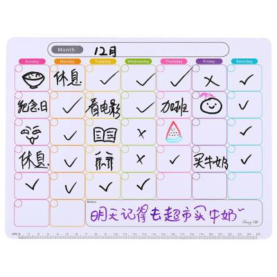 China Wholesale Magnetic Custom Fridge Calendar Programs Fridge Magnet Factory Fridge Flexible Drawing Magnetic Sticker for sale