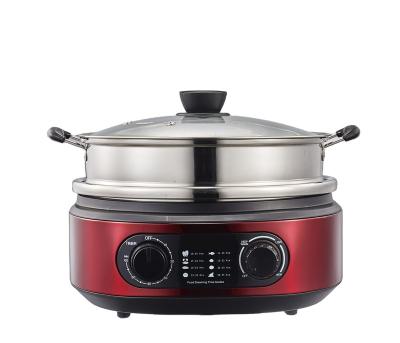 China Household Factory Direct Separate Electric Detacheable Electric Hot Pot With Mixer for sale