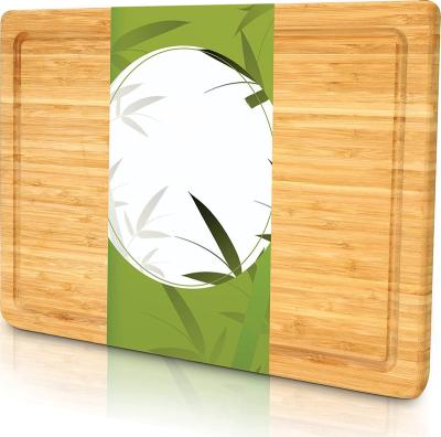 China Sustainable Safe and Environmentally Friendly Natural Bamboo Cutting Board for sale