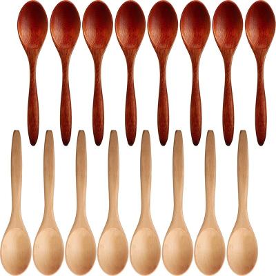 China Sustainable Kitchen Accessories Cooking Wooden Spoon Long Handle Spoons for sale