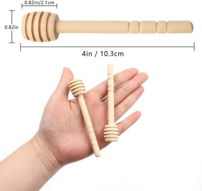 China Honey Stick Honey Stirrer Wooden High Quality Viable Honey Dipper for sale