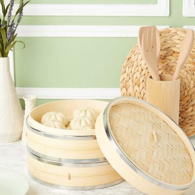 China Best quality hot selling viable 10 inch bamboo steamer made in china for sale