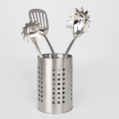 China Sustainable Stainless Steel Kitchen Utensil Holder Cutlery Chopstick Holder for sale