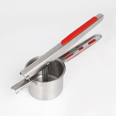 China Hot Selling Viable Potato Masher and Potato Masher Stainless Steel Potato Crusher Crusher Fruit and Vegetable Tools for sale