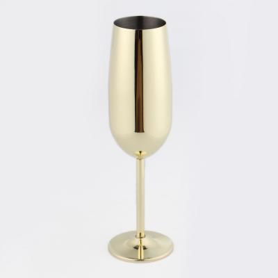 China Modern Hot Sale Stainless Steel Tumbler High Quality Gold Wine Glasses for sale