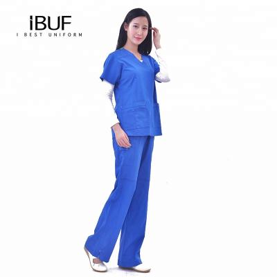 China Anti-Wrinkle Scrub Disposable Japanese Dad Dental Gowns Hot Girl Nurse for sale