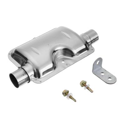 China Car Air Conditioner OkyRie 24mm/0.94inch System Muffler Flanges Bracket Exhaust Muffler Kit For Ebespacher Diesel Heater for sale