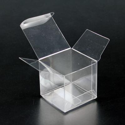 China Hot Selling Customized Clear transparent pvc pet plastic packaging box candy cosmetic gift for sale