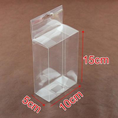 China Hot Selling Customized Clear Foldable Plastic Box for Packing Gift candy jewlrey for sale