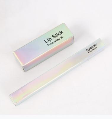 China Lipstick and Eyeliner Folding paper packaging Boxes for sale