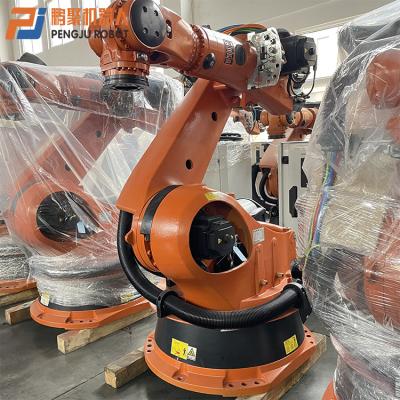 China KR210 Palletizing Robot with Used Kuka Robot and 2700 Mm Maximum Reach Industrial Robot Handling Palletizing Casting Te koop