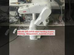 ABB IRB 1200 (5/0.9) robot Handling of parts , Polishing , Measurement , Assembly of parts