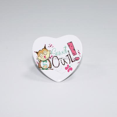 China Shape Sublimation Blanks Ceramic Fridge Magnet For Sublimation for sale