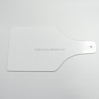 China Viable White Sublimation Coated Glass Cutting Board for sale