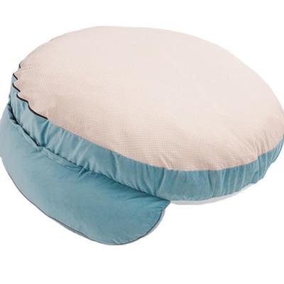 China Sustainable Pet Beds and Accessories Wholesale Washable Luxury Round Dog Bed Sleep Nest for sale