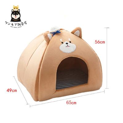 China Wholesale Cheap Viable Warm Fabric Custombreathable Pet Nest Pet Cushion Soft Nest Bed for sale