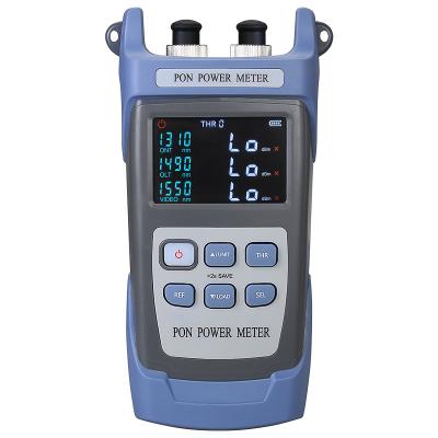 China FTTX AUA-320U FTTX/ONT/OLT 1310/1490/1550nm Handheld Fiber PON Optical Power Meter for sale