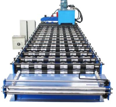 China Building Material Shops Professional Building Materials Glazed Tile Roofing Roll Forming Machine for sale