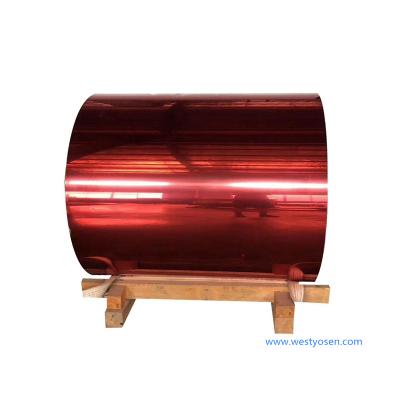 China WESTERN YOSEN 1060 1100 3003 aluminum stadium building materials 3105 color coated aluminum coil for channel letter for sale